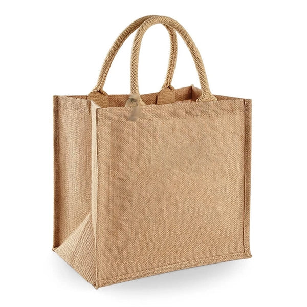 Burlap Jute Tote Bag