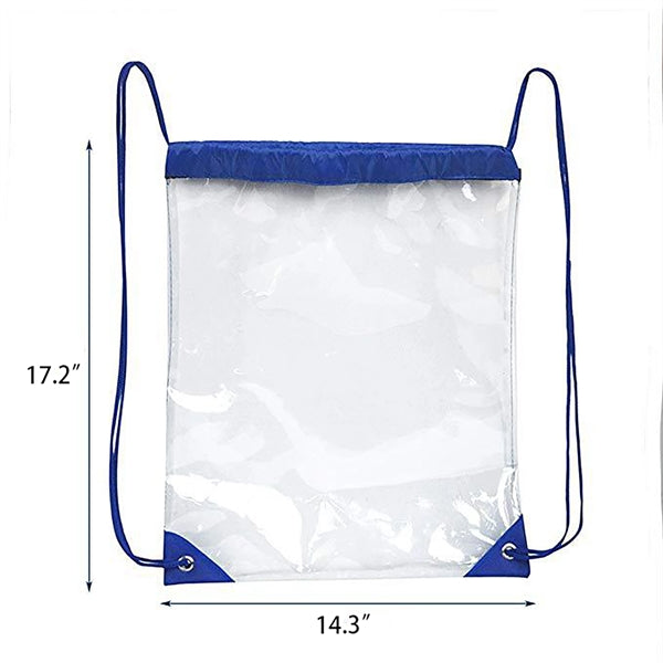 Clear Drawstring Backpack