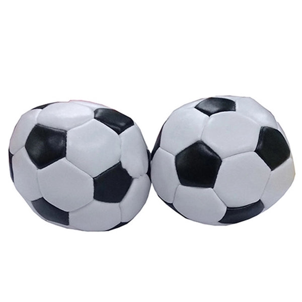 Football Soccer Shaped Juggling Footbag Hacky Sack Kick Ball