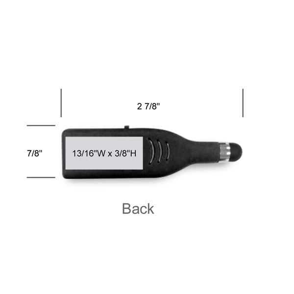 Westmont Black Mini USB Stylus