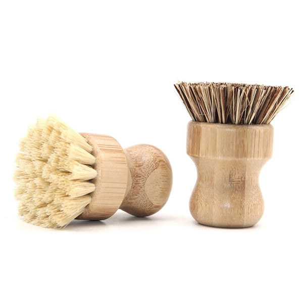 Bamboo Pot Brush