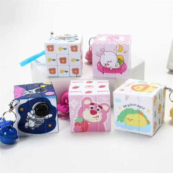 Bell Cube keychain