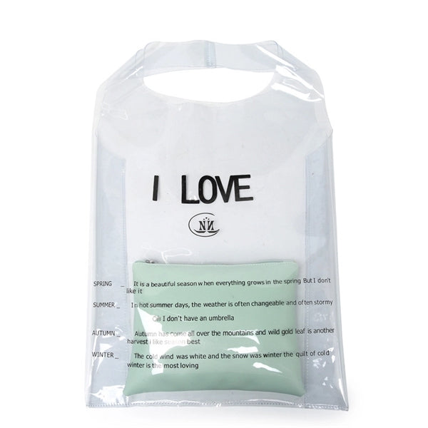 PVC Clear Tote Bag