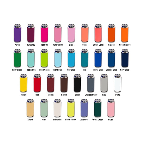 12 oz Slim Beverage Can Coolers