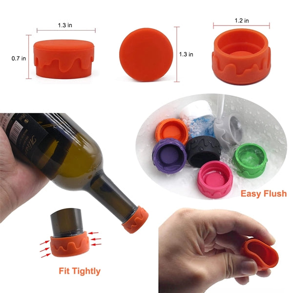 Creative Silicone Wine Bottle Cap/Stopper