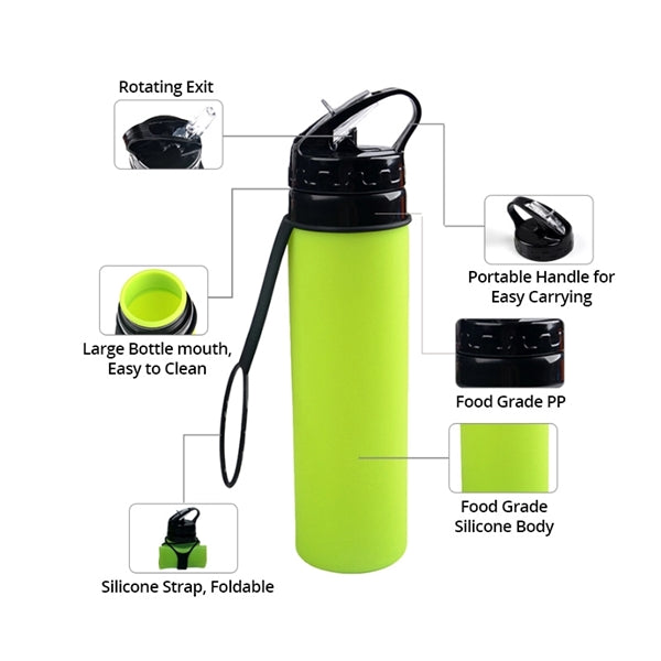 Foldable Silicone Water Bottle