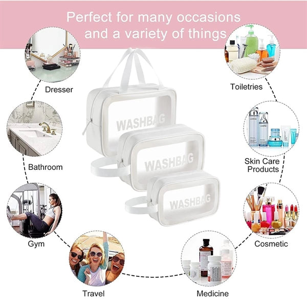 PVC Clear Makeup Cosmetic Bag