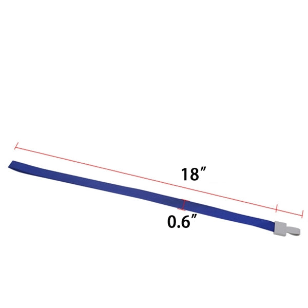 Screen Printed Polyester Lanyards with Plastic Attachment