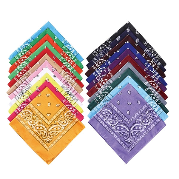 Full Color Imprint Polyester Silk Feeling Bandana