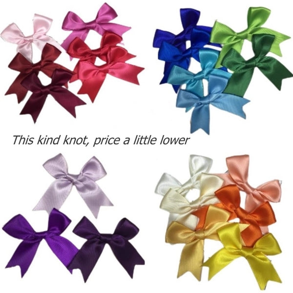 Satin Wine Bottle Bow