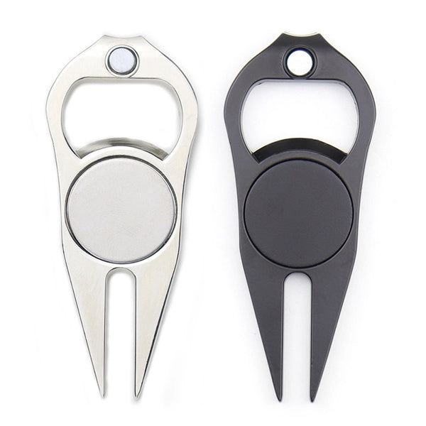 2 In 1 Bottle Opener Golf Ball Marker Divot Repair Fixer