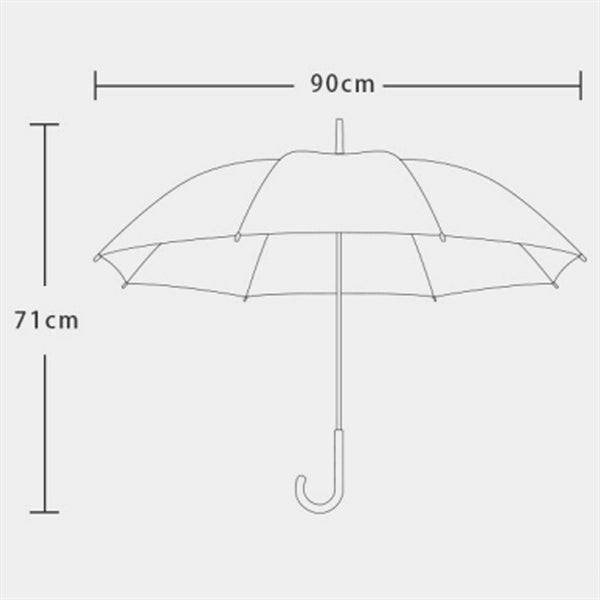 Clear Dome Automatic Umbrella
