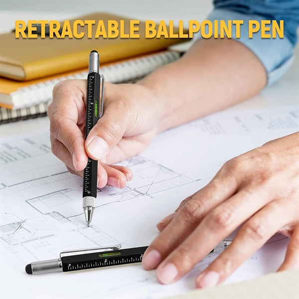 6 in 1 Multi Tech Tool Pen