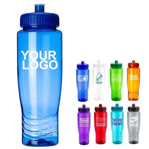 23 OZ (700ML) Sports Bottles With Push-Pull Lid