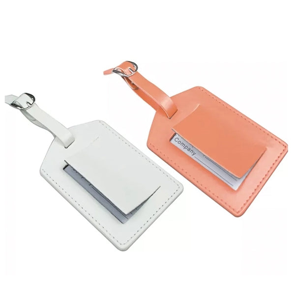 PU Leather Luggage Tag