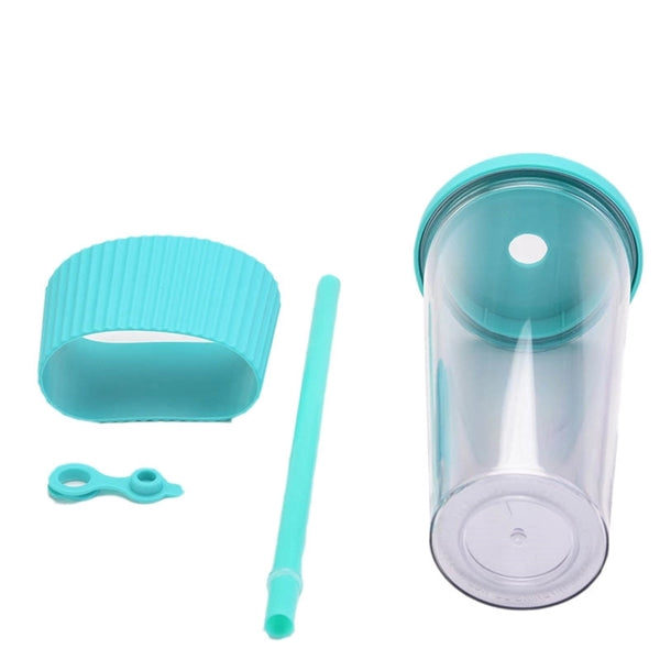 24OZ Double Walled Plastic Insulated Tumbler