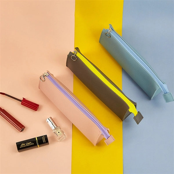 Slim Stationery Pouch Pencil Bag Multifonction Organizer Box