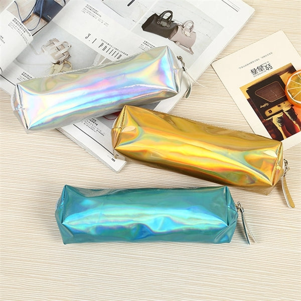 Slim Stationery Pouch Pencil Bag Multifonction Organizer Box