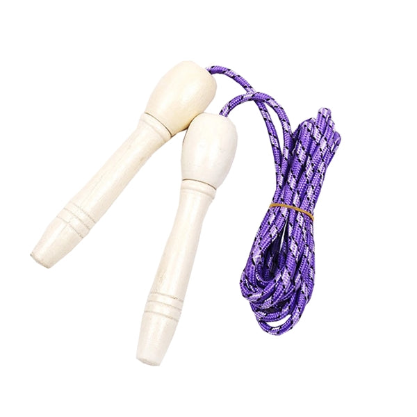 Adjustable Wooden Handle Jump Rope