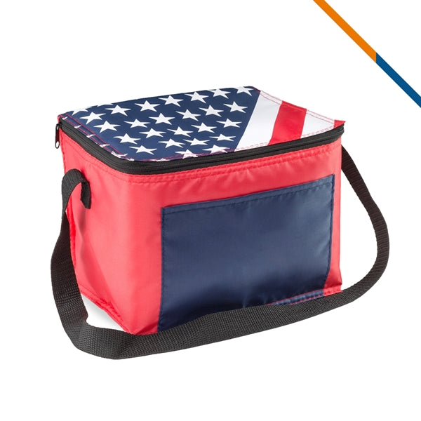 American Flag Lunch Bags
