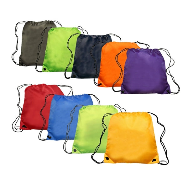 16.5" x 14" Polyester Drawstring Bag