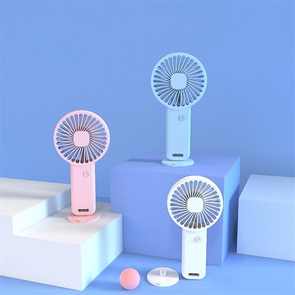 USB Rechargeable Lightweight Wearable Handheld Mini Fan