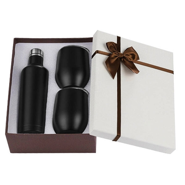 Beverage Lovers/Barware Gift Set- Wine Bottle And Glass