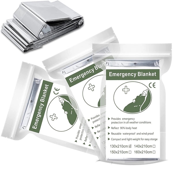 Emergency Thermal Blankets For Outdoor Survival