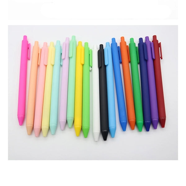 Solid Color Press Ball Pen