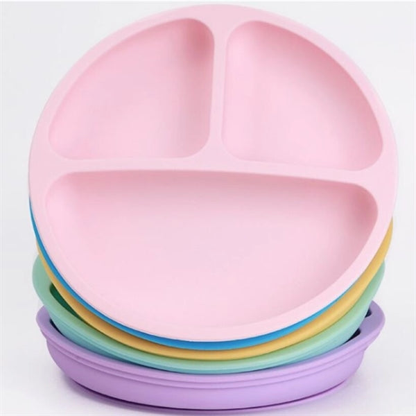 Baby food plate