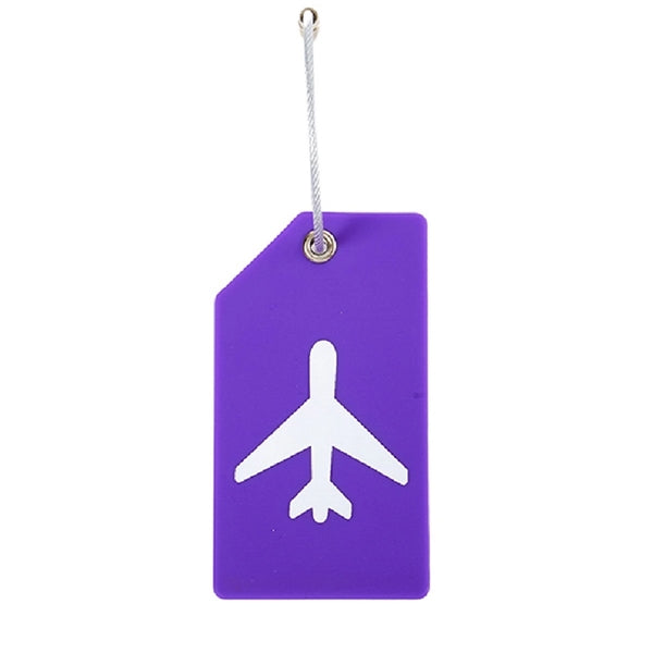 Soft PVC Luggage Suitcase Identification Tag