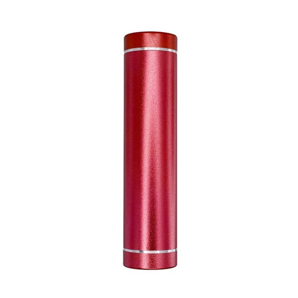 Portable Cylinder Metal Power Bank Charger 2200 mAh