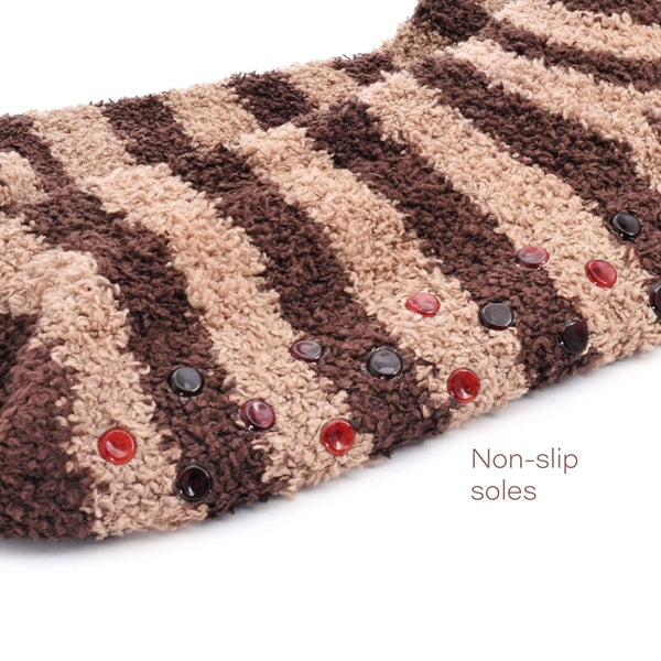 Fluffy Non-Slip Jacquard Grip Socks