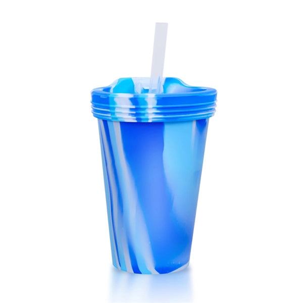 16oz Silicone Pint Tumbler With Lid