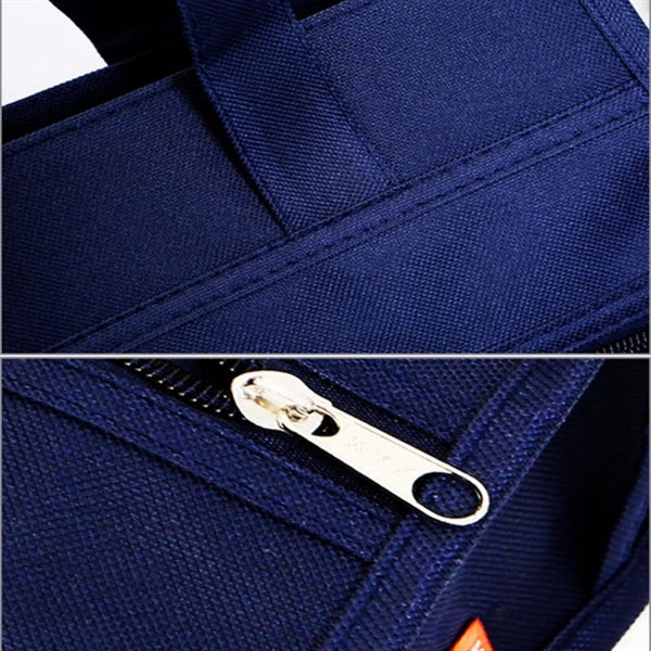 Portable A4 Zipper Information Bag