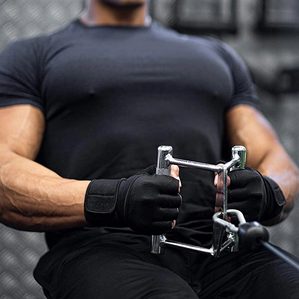 Unisex Neoprene Half-Finger Fitness Gloves For Gym