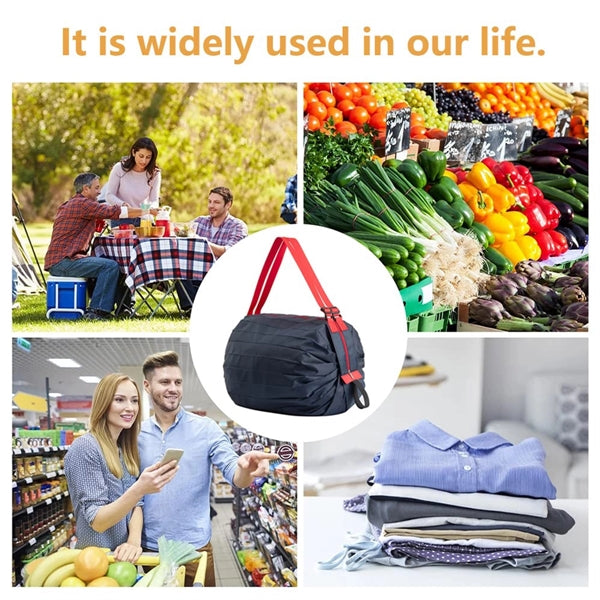 Foldable Grocery Storage Tote