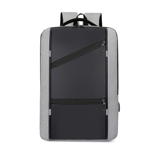 Simple Multi-Functional Usb Charging Large Capacity Backpack