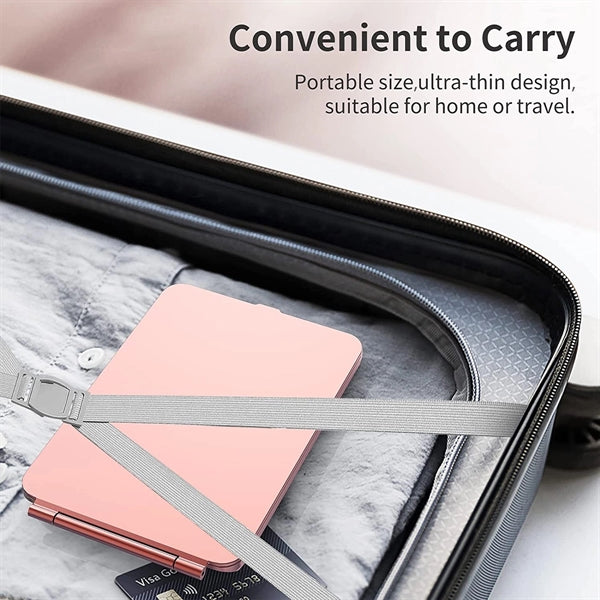 Portable Compact LED Cosmetic Mirror for Women Traveling