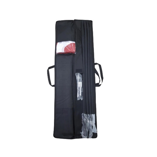 13ft Single Sided Feather Flag Banner with Base and Pole