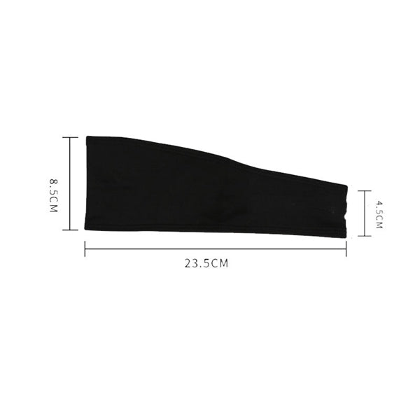 Basketball Sports Sweatband With Patch