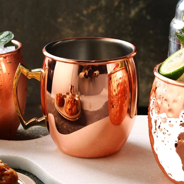 Stainless Steel Copper Plated Moscow Mule Mug