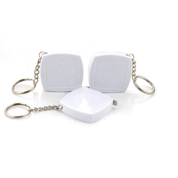 Mini Steel Tape Measure With Keychain