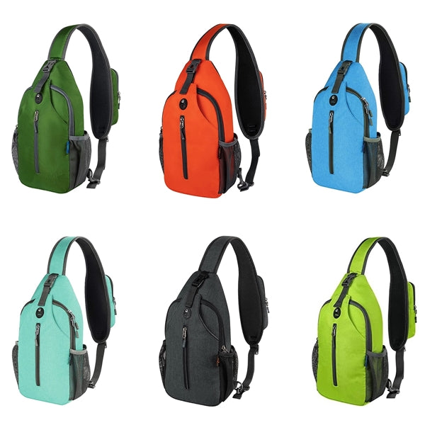 Travel Hiking Crossbody Sling Chest Backpack Bag