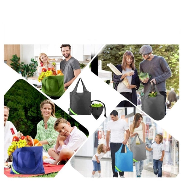 190T Folding Grocery Tote Bag