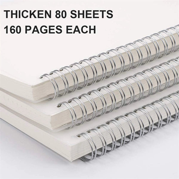 A5 Clear Cover Spiral Notebook