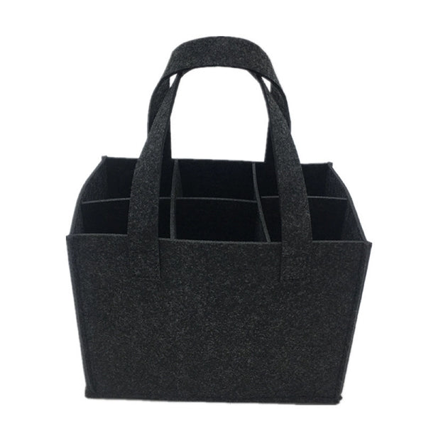 Felt Wine Tote Bag