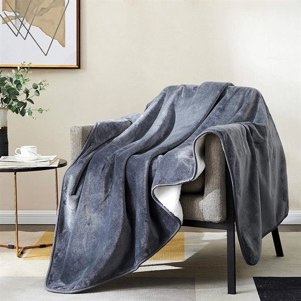 Soft Fleece Waterproof Dog Bed Cover Pet Flannel Blanket