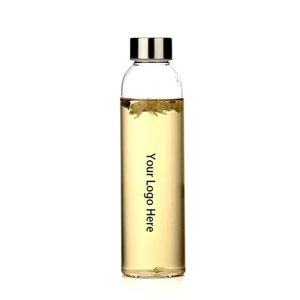 Clear Glass Bottles with Lids