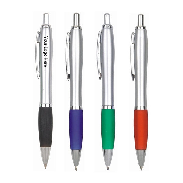 Ballpoint Pen with Rubber Grip